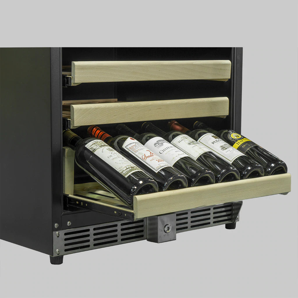 46 Bottle 24 Inch Under Counter Wine Fridge Built In