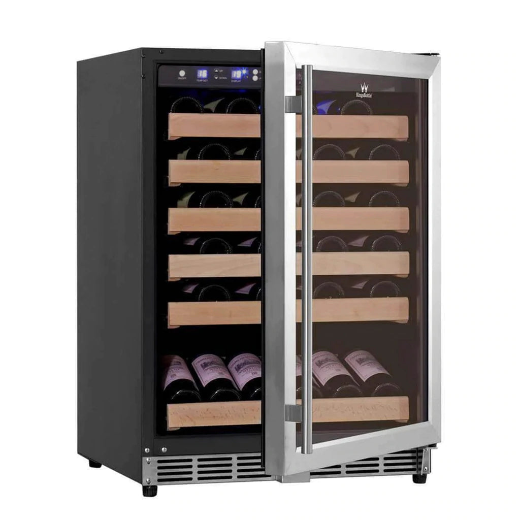 46 Bottle 24 Inch Under Counter Wine Fridge Built In Prestige