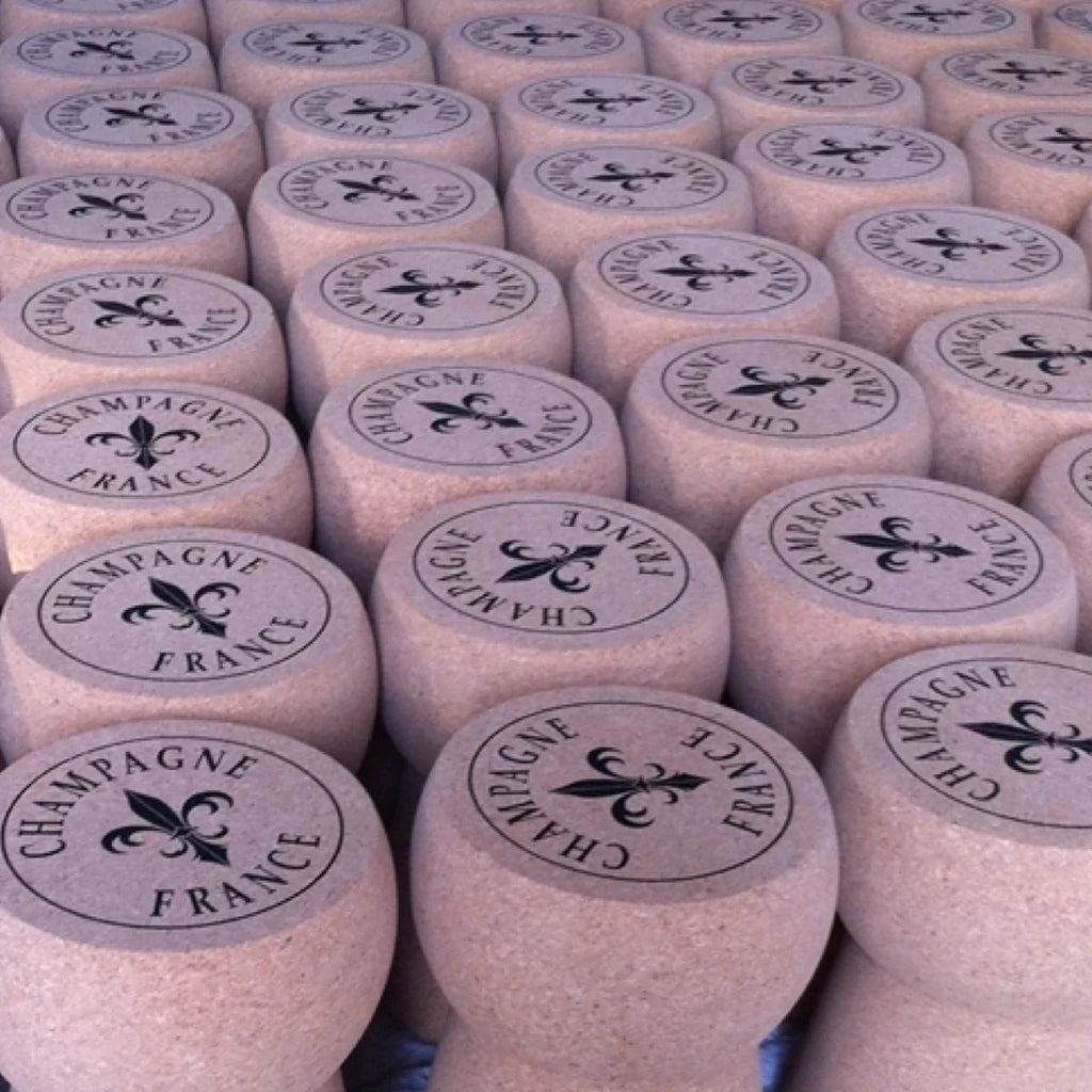 Champagne Cork Stool Cork Table