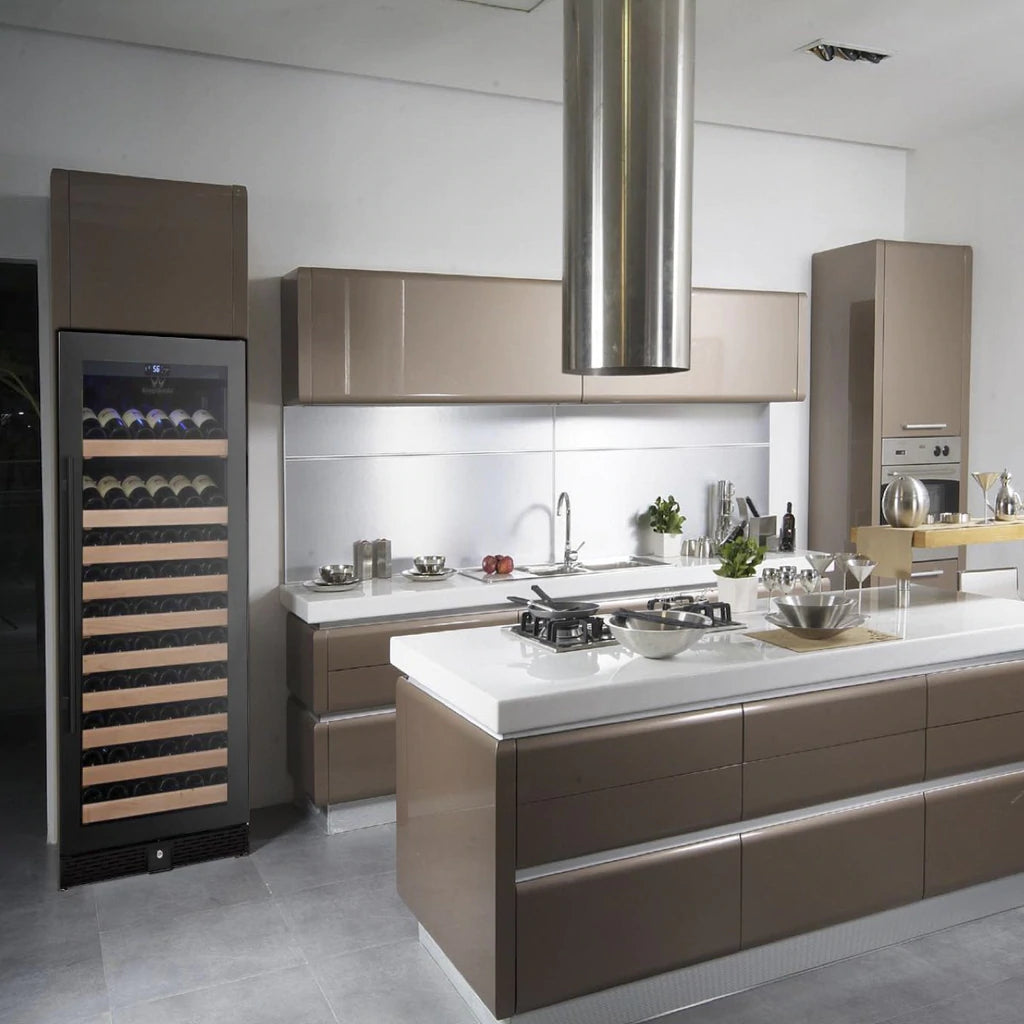 100 Bottle Kitchen Wine Refrigerator Freestanding