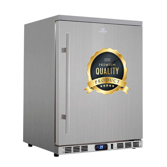 24 Inch Outdoor Beer Fridge Cooler Stainless Steel