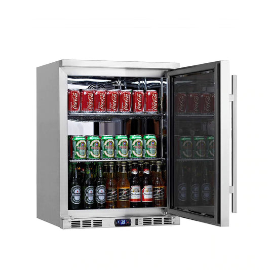 24 Inch Outdoor Beer Fridge Cooler Stainless Steel