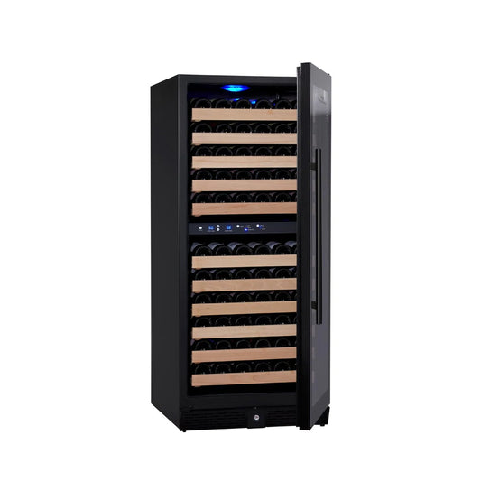 100 Bottle Upright Dual Zone Wine Fridge